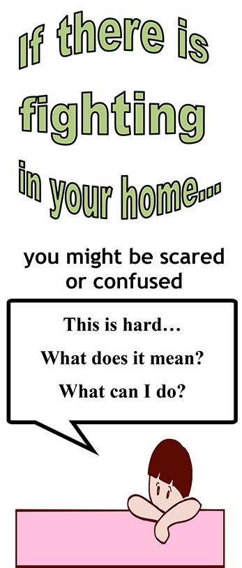 Kid’s brochure (If there is fighting in your home)