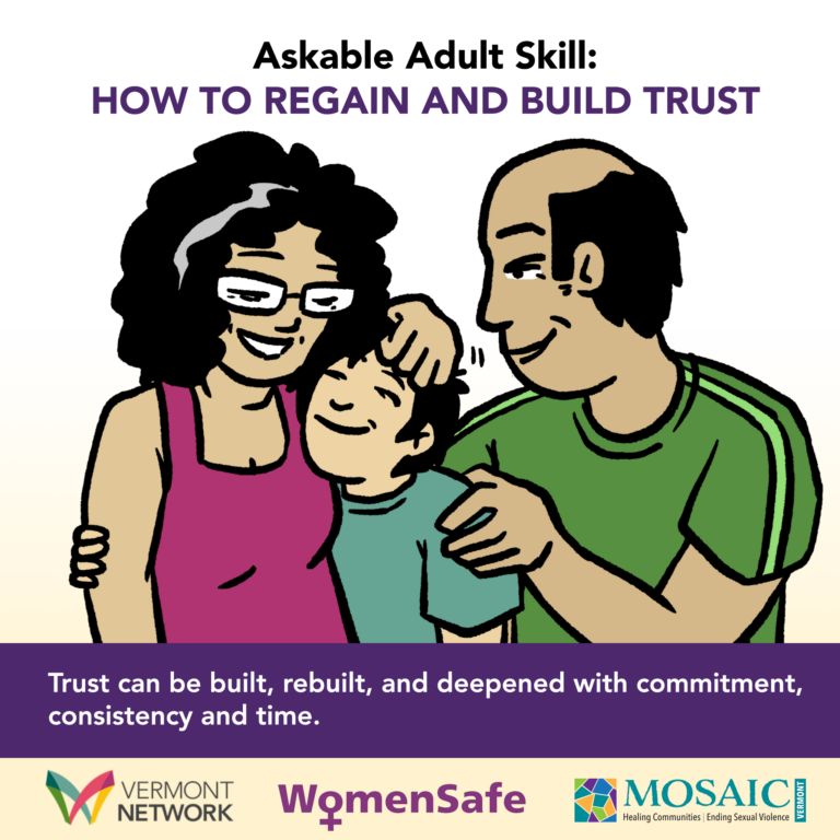 Askable Adult Skill: How to be trustworthy despite being imperfect