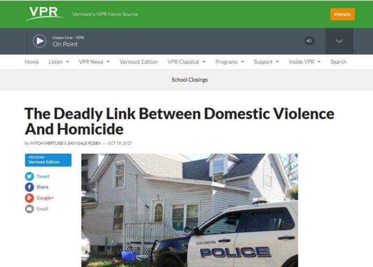 Vermont Network on VPR’s Vermont Edition